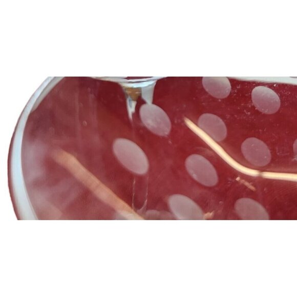 Set Of 3 Replacement Skir by IKEA Glasses  Etched Polka Dot - Picture 4 of 10